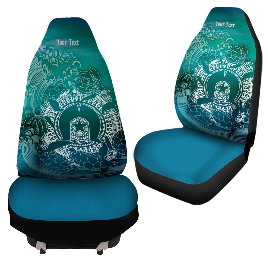 Custom Aboriginal Car Seat Covers, Torres Strait Islands in Wave - Vibe Hoodie Shop