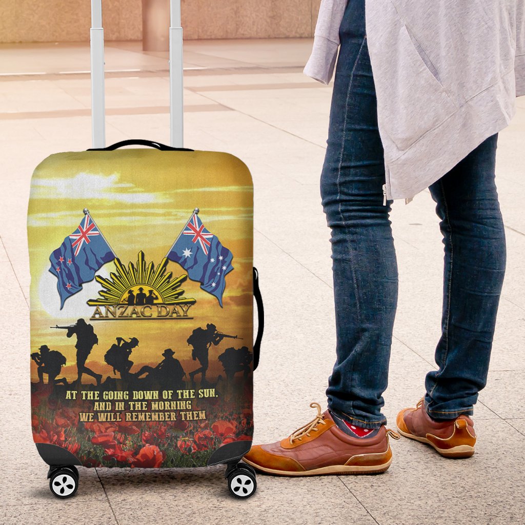 ANZAC Luggage Covers - Australian and New Zealand Army Corps - Vibe Hoodie Shop