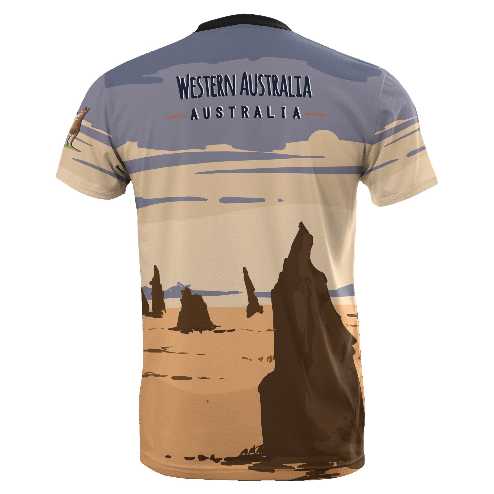 Australia T shirt - Western T shirt Landscape Art - Vibe Hoodie Shop