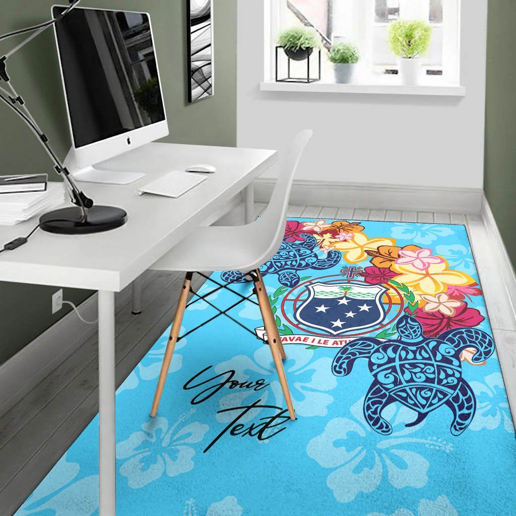 Samoa Area Rug - Custom Personalised Tropical Style - Vibe Hoodie Shop