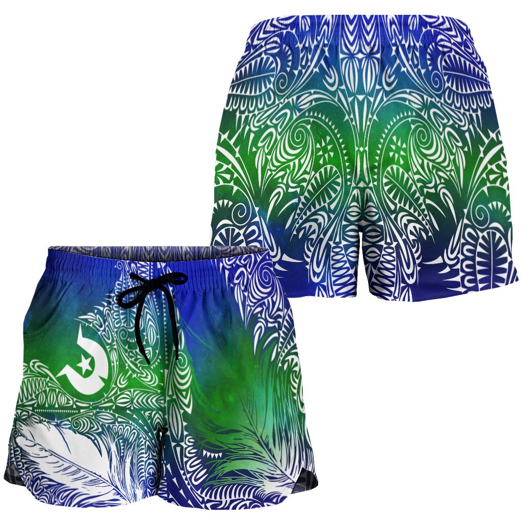 torres-strait-islander-womens-short-feather-torres-aether-bn15t