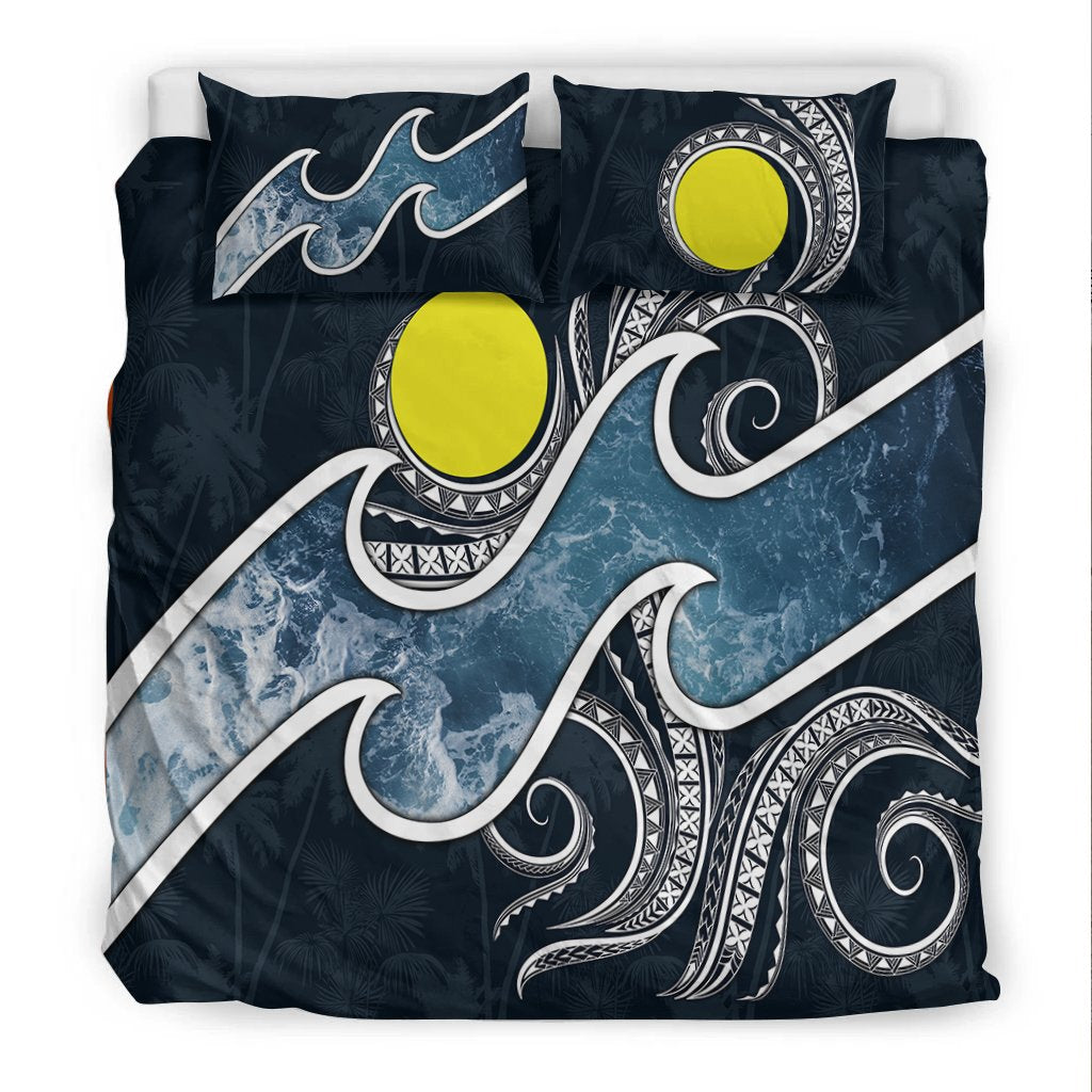 Palau Polynesian Bedding Set - Ocean Style - Vibe Hoodie Shop