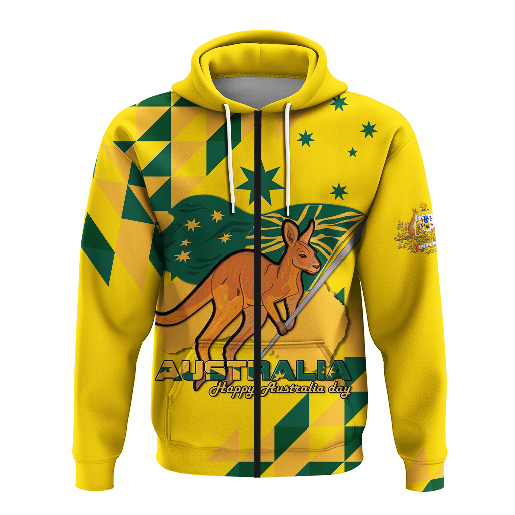 Australia Day Proud To Be Aussie Hoodie - LT12 - Vibe Hoodie Shop