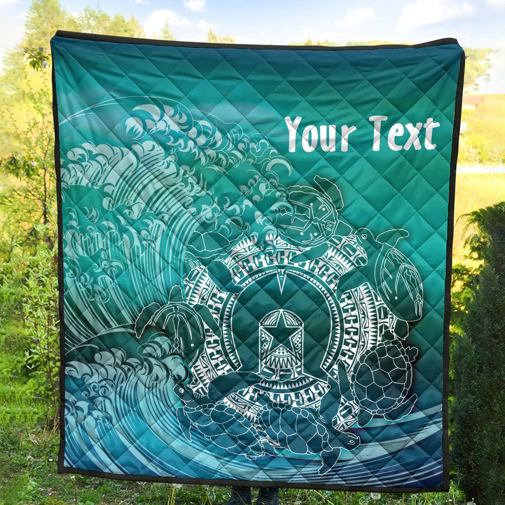 Custom Aboriginal Premium Quilt, Torres Strait Islands in Wave - Vibe Hoodie Shop