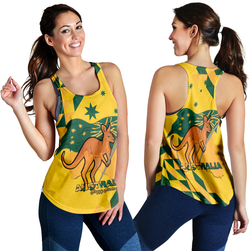 Australia Day Proud To Be Aussie Women Tank Top - - Vibe Hoodie Shop