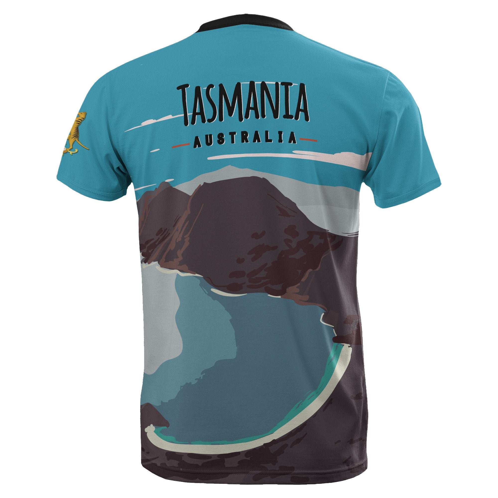 Australia T shirt - Tasmania T shirt Landscape Art - Vibe Hoodie Shop