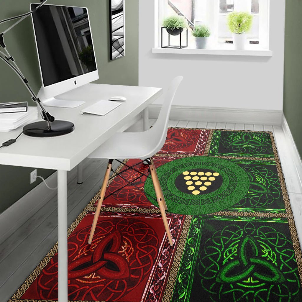 VibeHoodie Area Rug - Cornwall Circle Celtic - Vibe Hoodie Shop