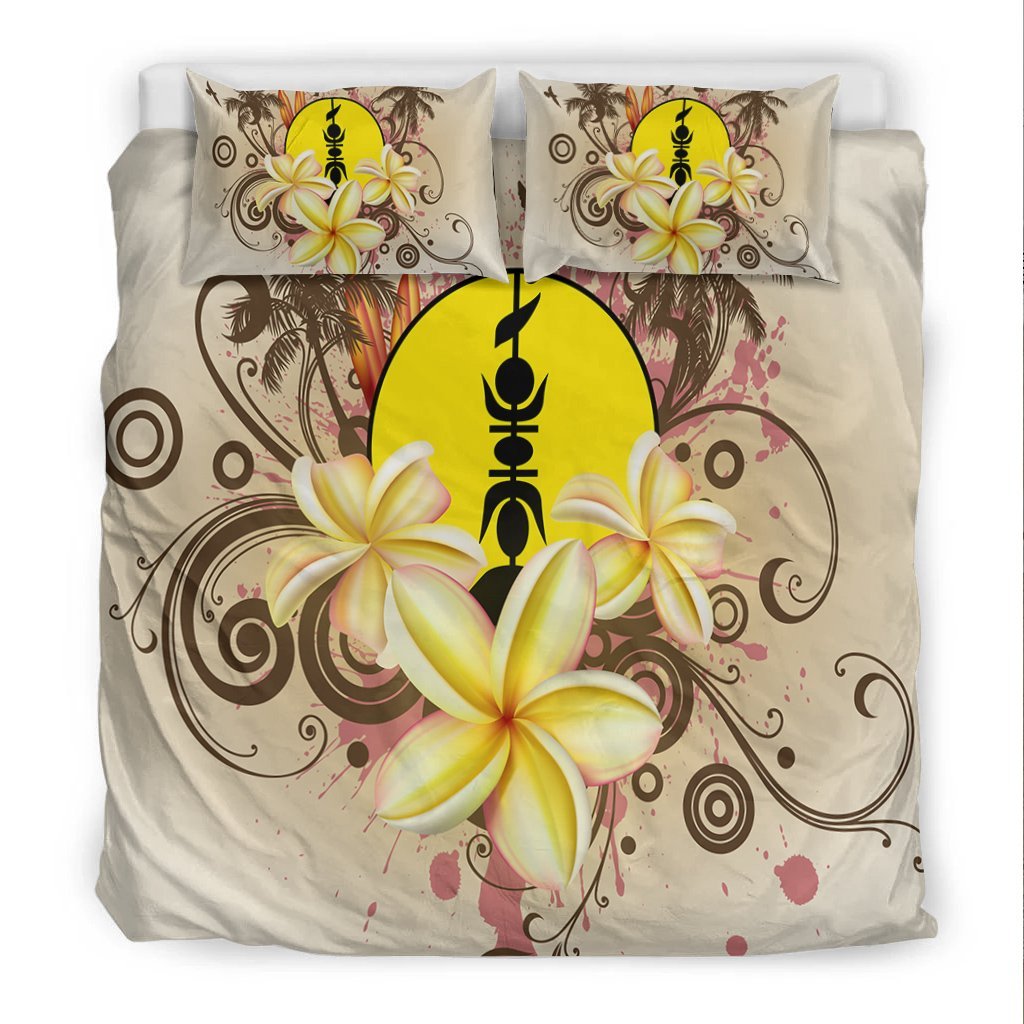 New Caledonia Polynesian Bedding Set - Summer Tropical - Vibe Hoodie Shop