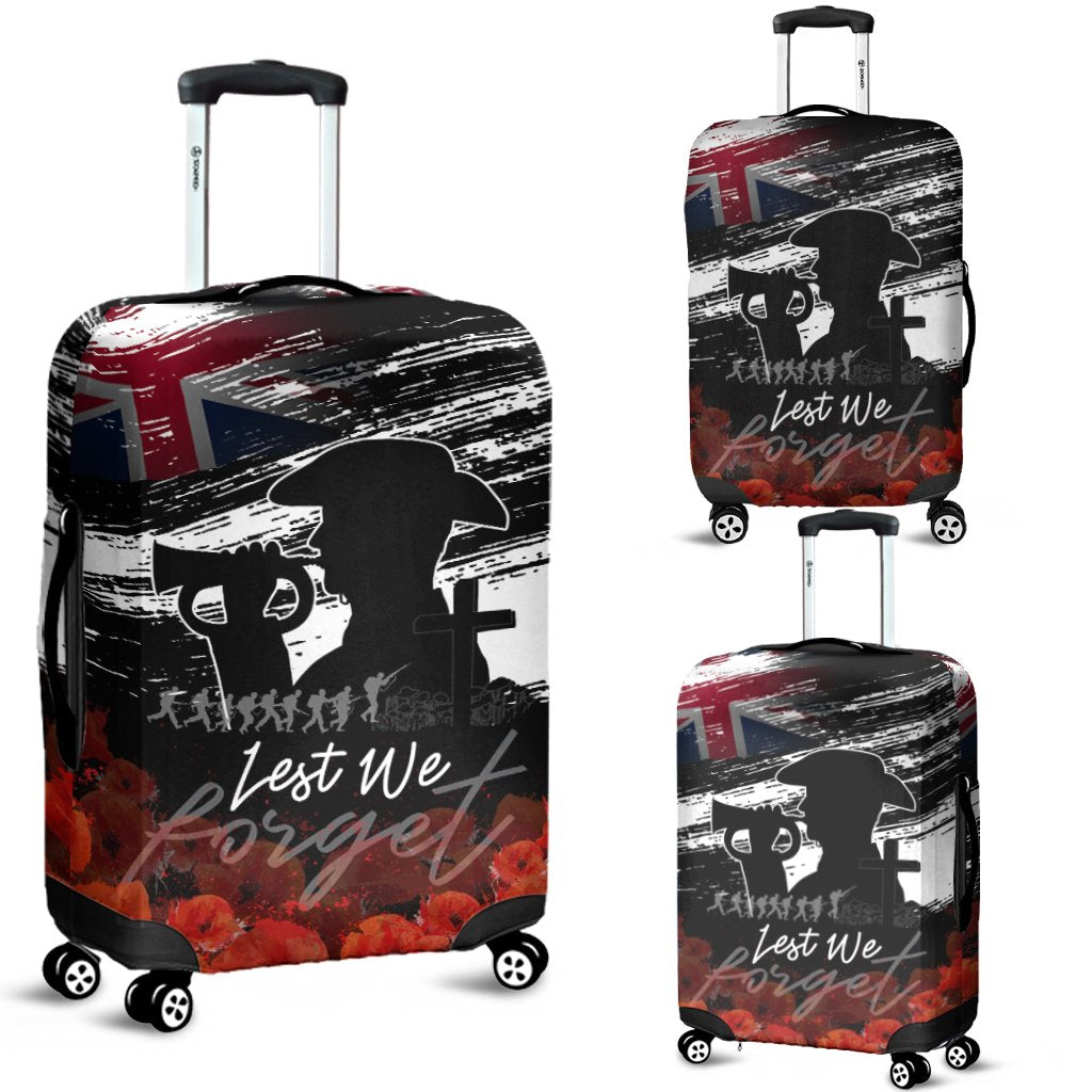 ANZAC Day Luggage Covers - Remembrance ANZAC - Vibe Hoodie Shop