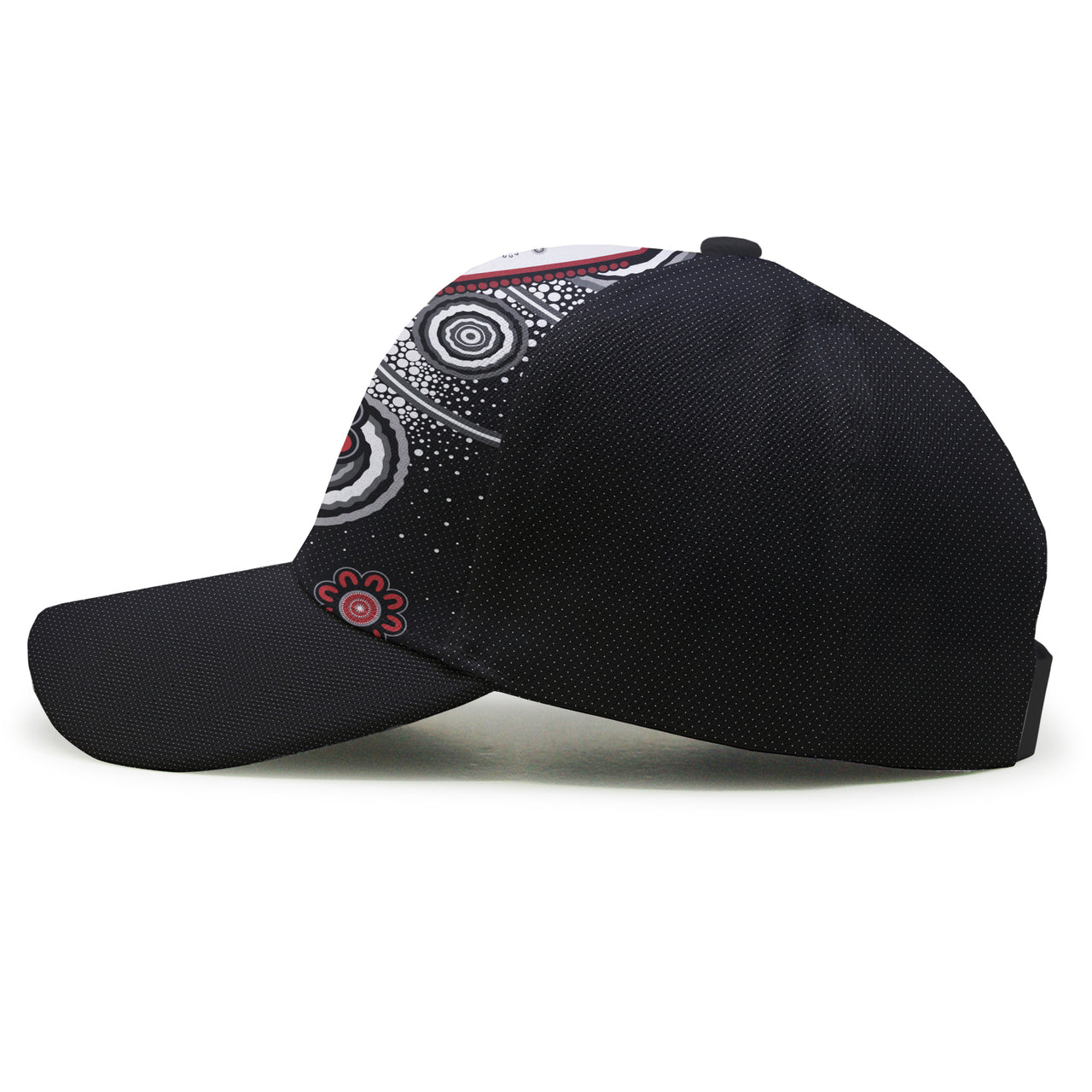 St. George Rugby Cap - Custom Aboriginal Dragons Cap RLT13 - Vibe Hoodie Shop