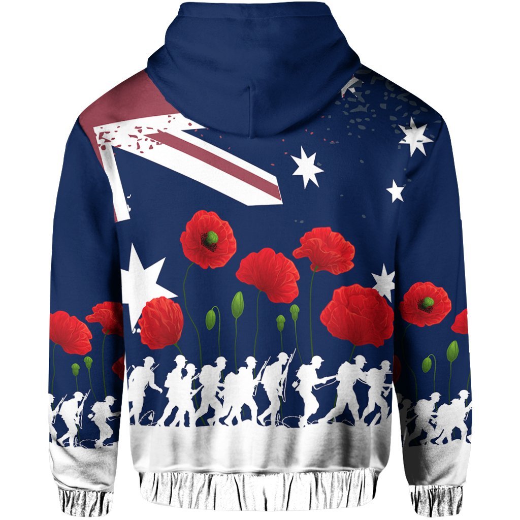 ANZAC Day 2020, Australia Pullover Hoodie - Vibe Hoodie Shop