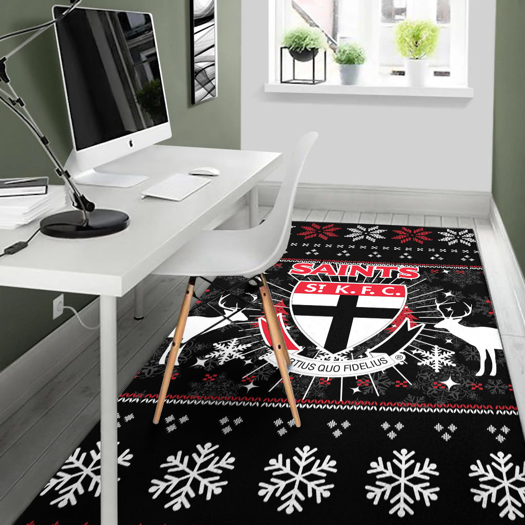 St Kilda Area Rug - Christmas Ugly Style - - Vibe Hoodie Shop