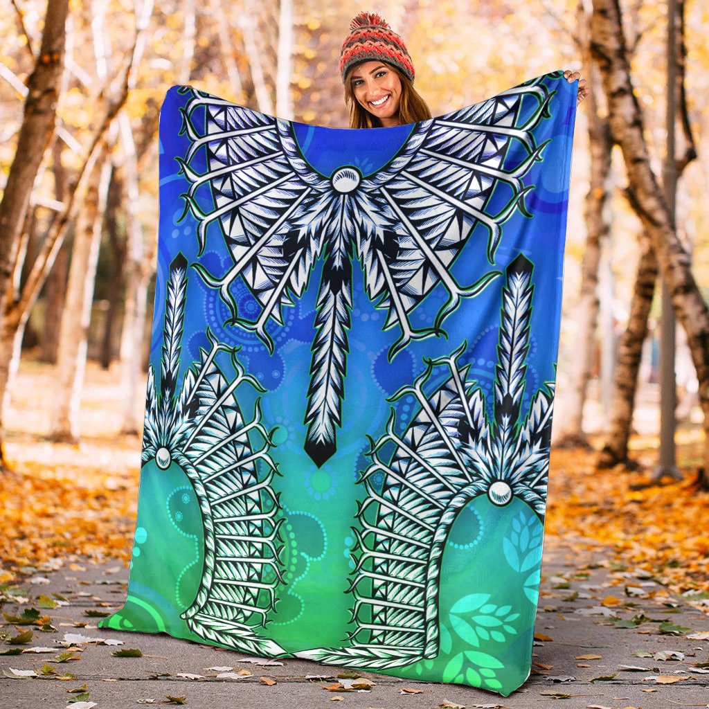 Blanket - Turtle With Dhari Mask Ver 02 - Vibe Hoodie Shop