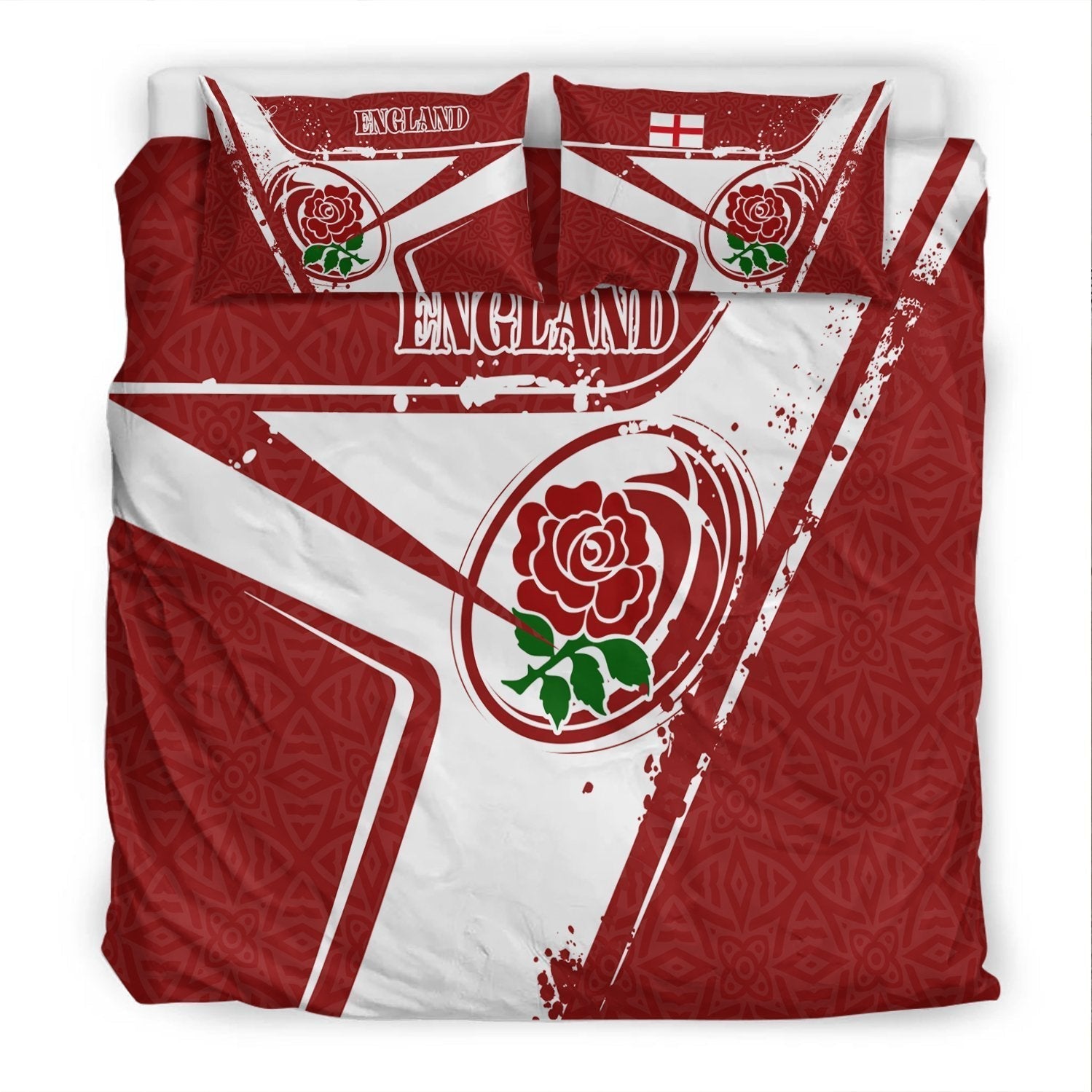 England Rugby Bedding Set - England Rugby - Vibe Hoodie Shop
