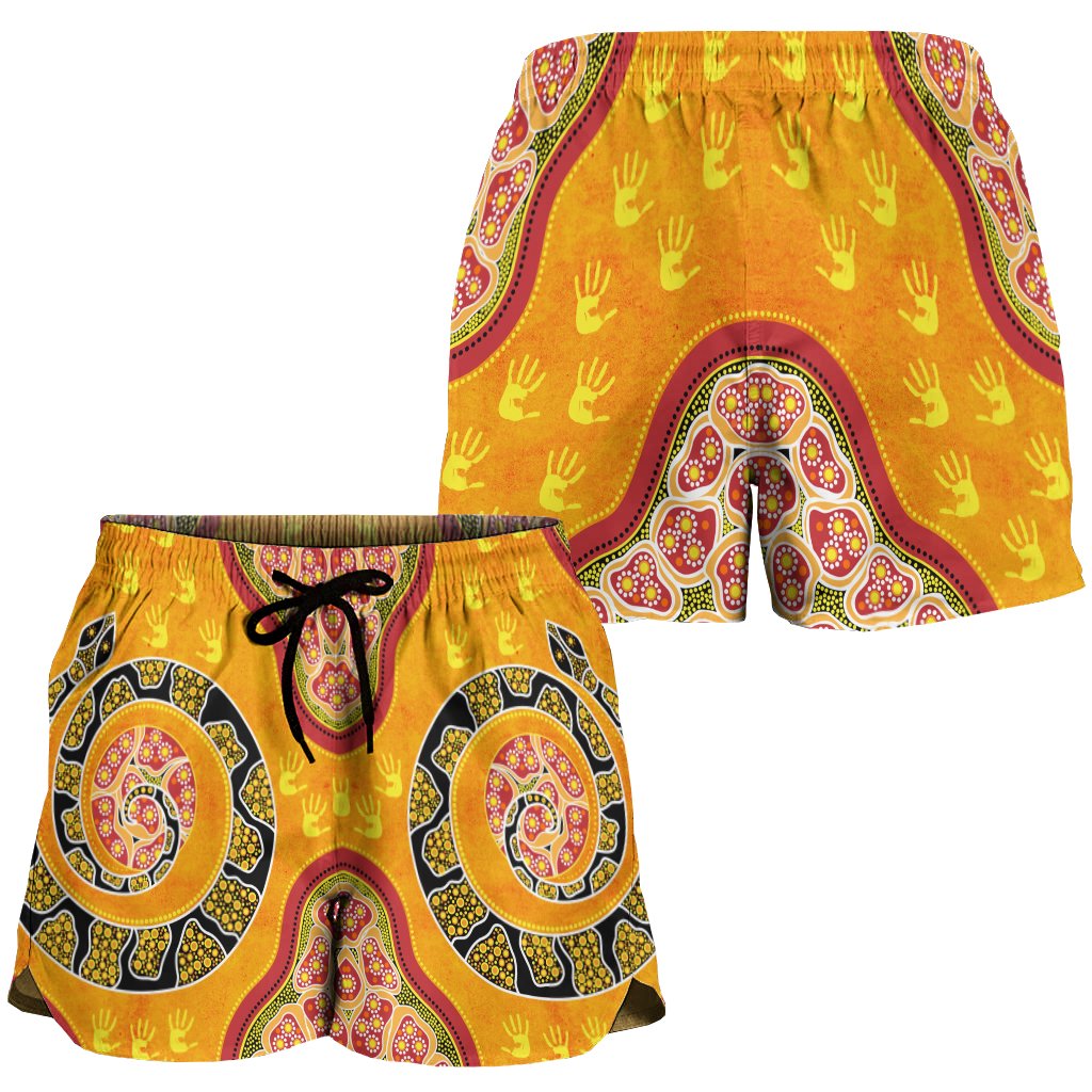 women-short-aboriginal-unique-style-snake-orange-color-2021