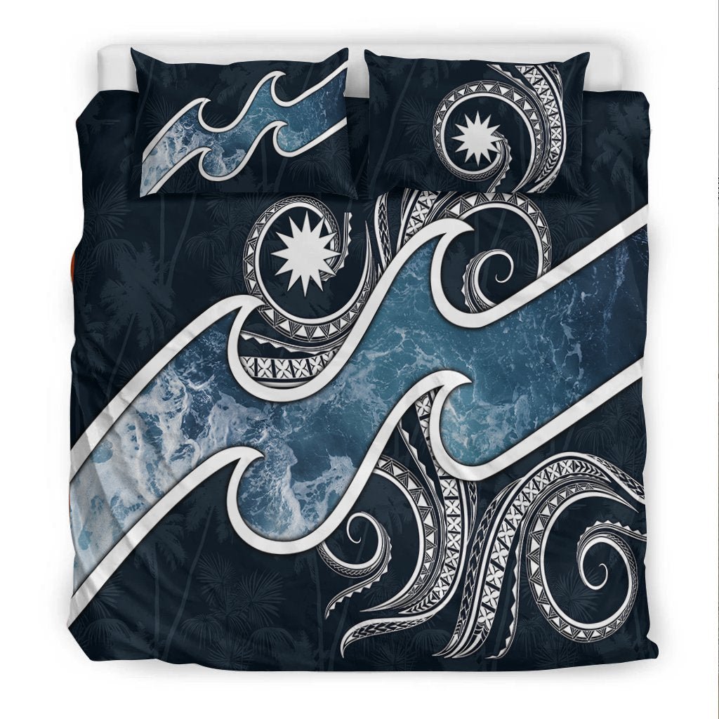 Nauru Polynesian Bedding Set - Ocean Style - Vibe Hoodie Shop