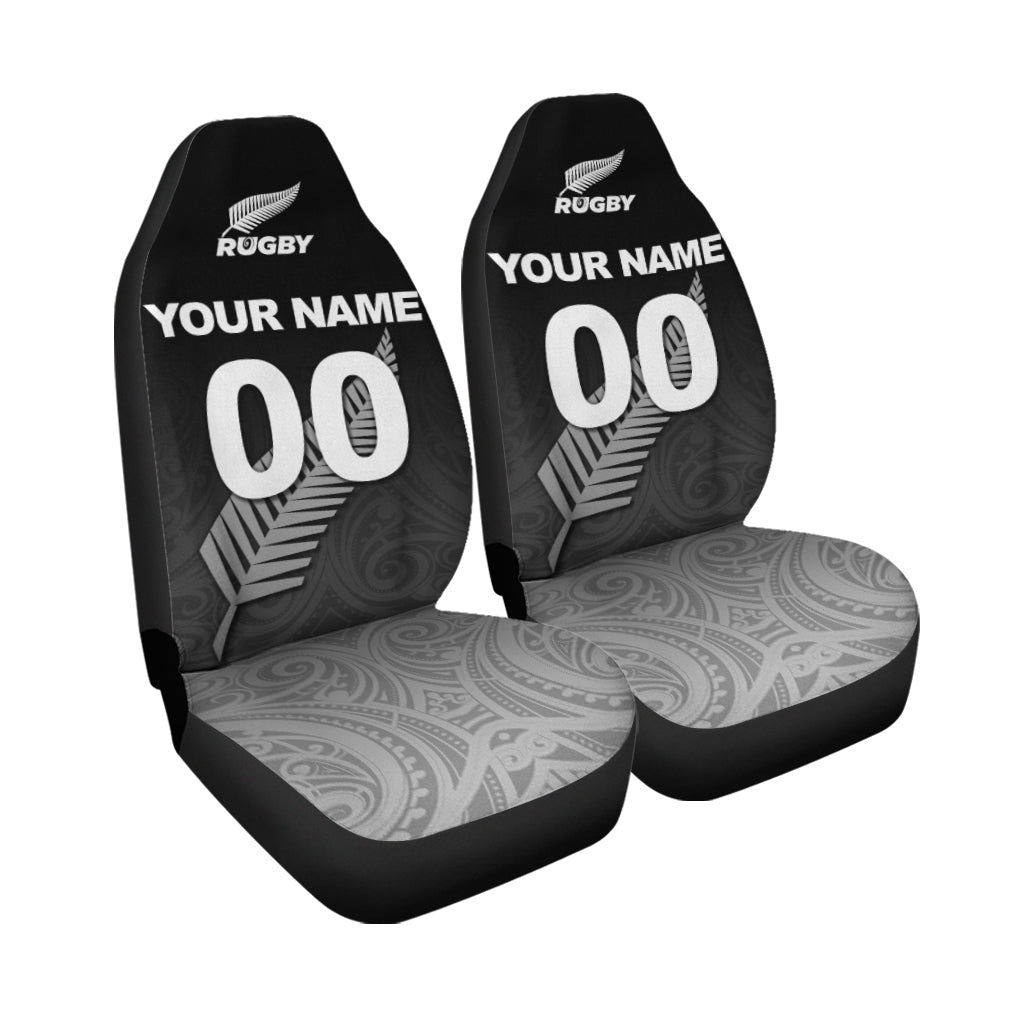 (Custom Personalised) New Zealand Rugby Car Seat Covers - Maori Tribal - - Vibe Hoodie Shop