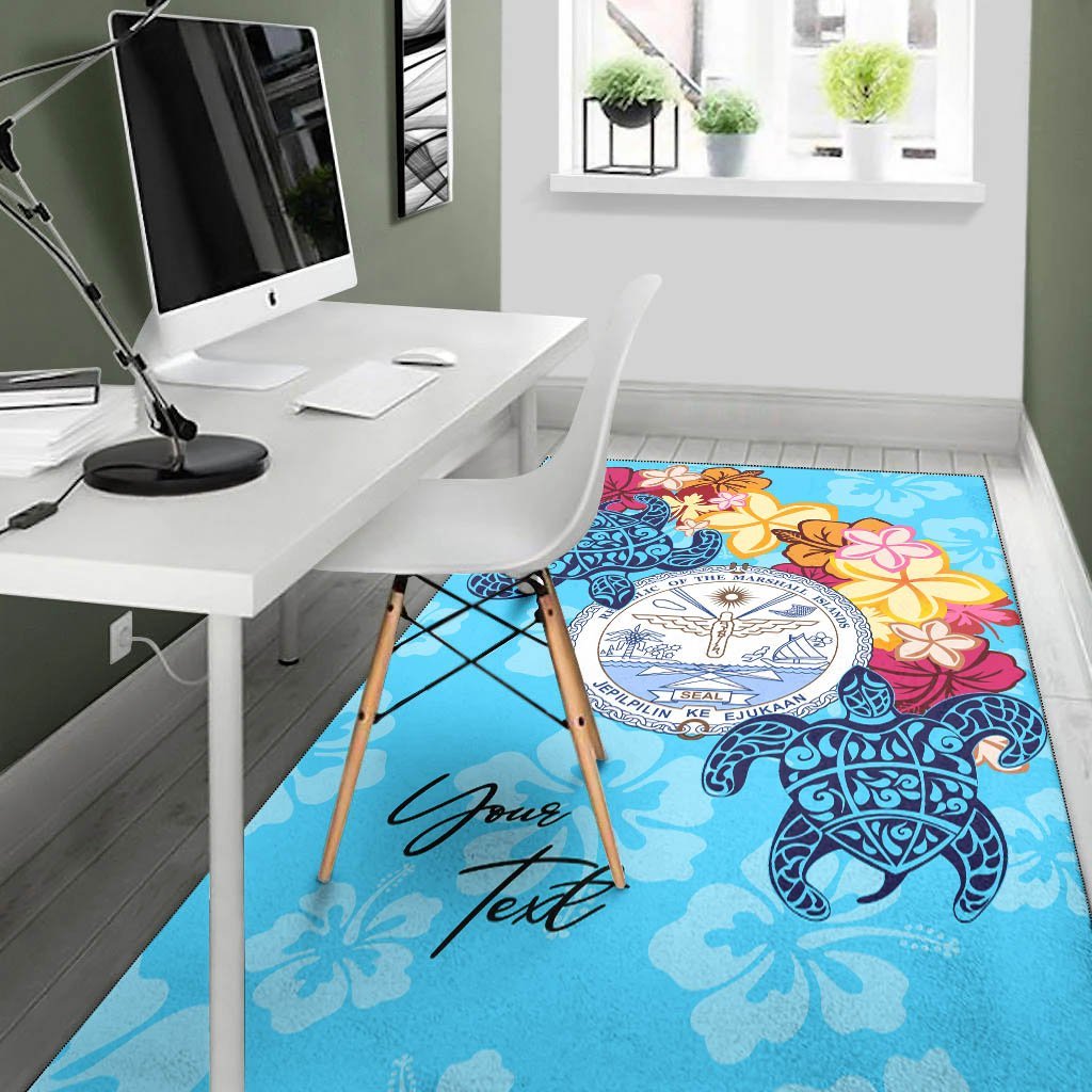 Marshall Islands Area Rug - Custom Personalised Tropical Style - Vibe Hoodie Shop