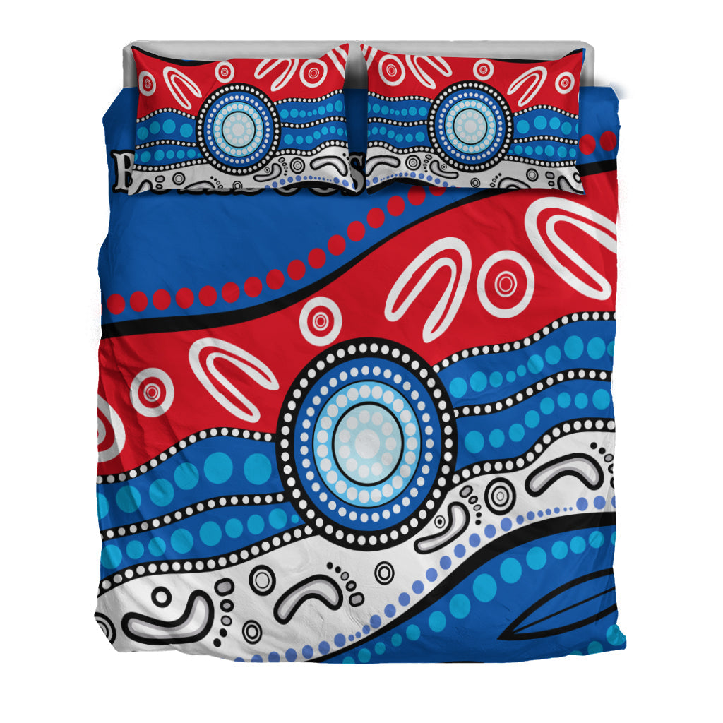 Bulldogs Indigenous Bedding Set Western - Vibe Hoodie Shop