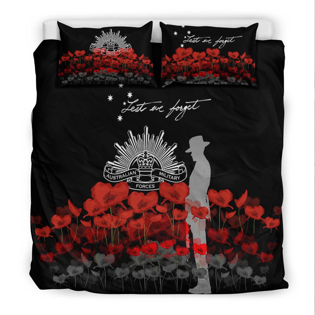 ANZAC Day Bedding Set - Remember Them - Vibe Hoodie Shop