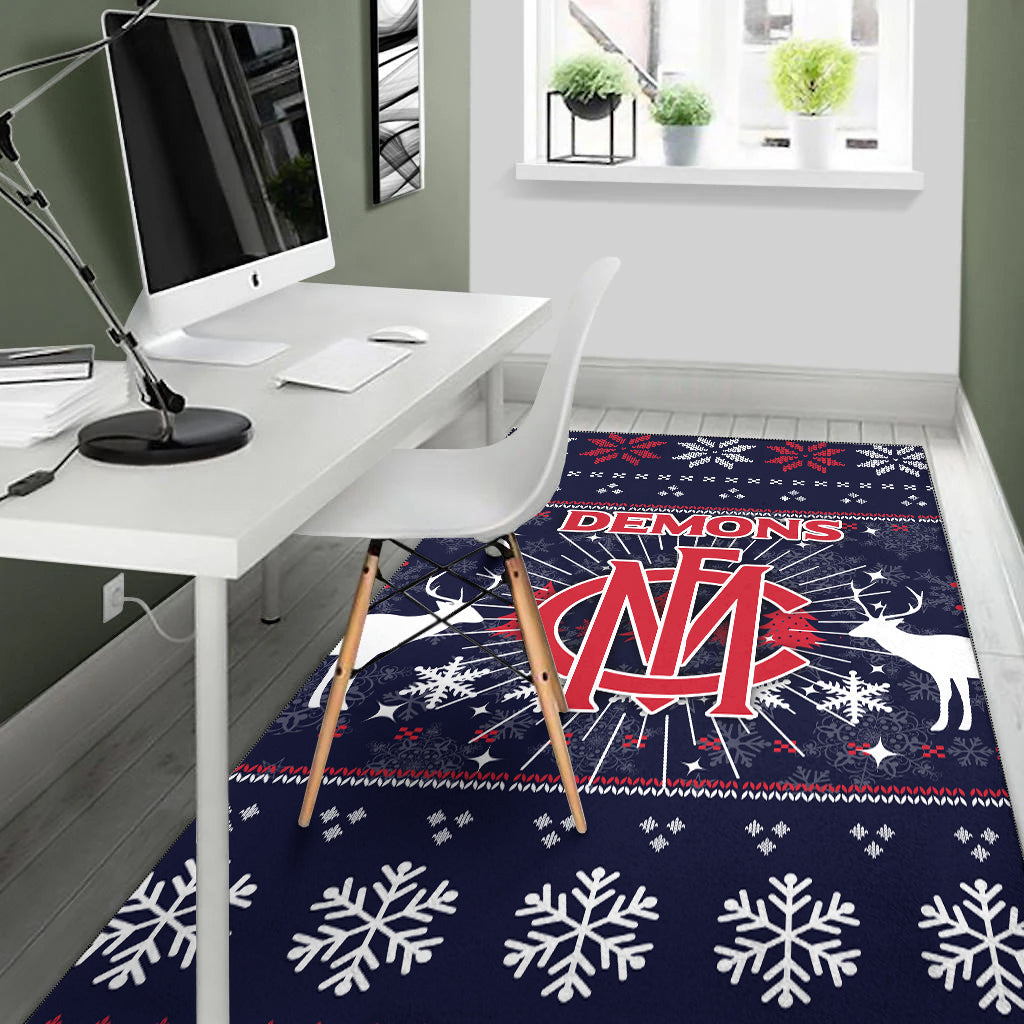 Demons Area Rug - Christmas Ugly Style - - Vibe Hoodie Shop