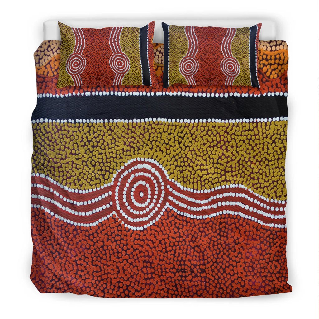 Bedding Set - Aboriginal Dot Style - Vibe Hoodie Shop