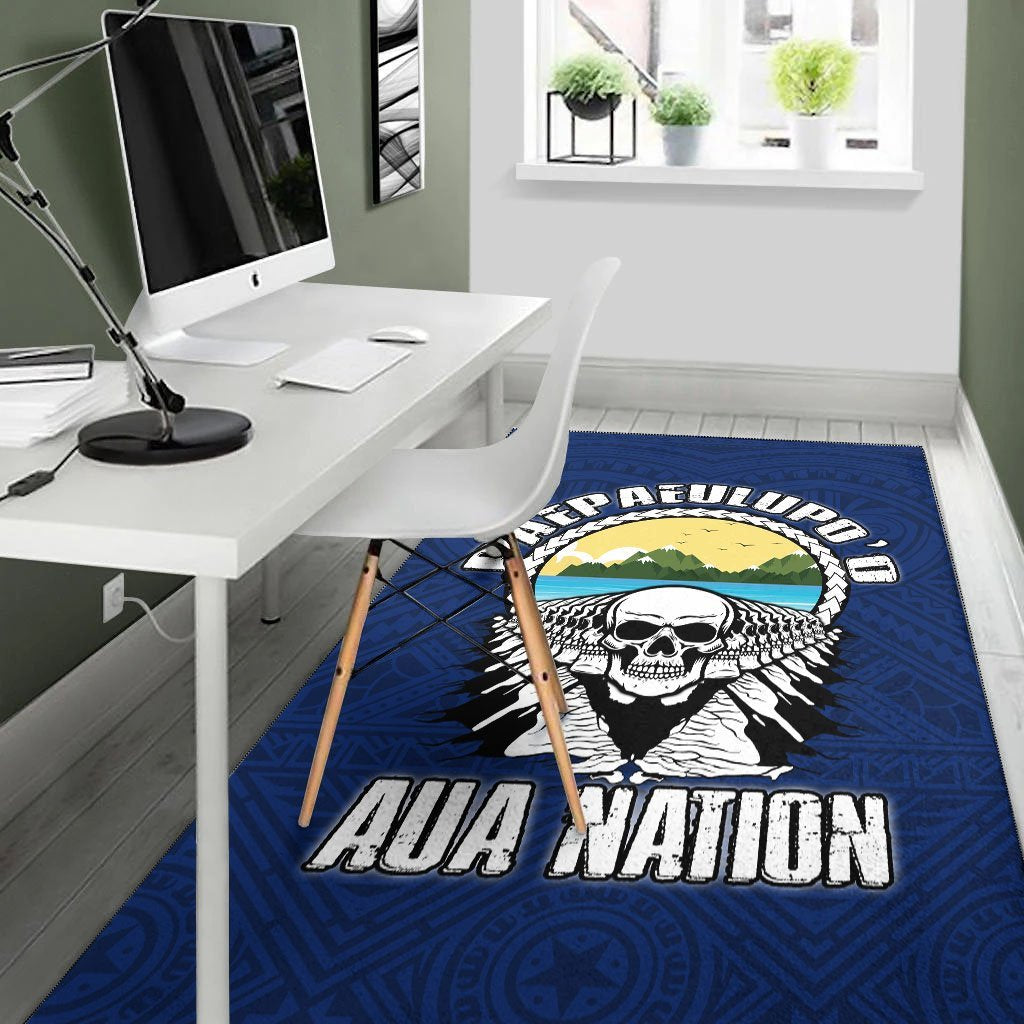 American Samoa Area Rug - Paepaeulupo'o Aua (Ver 2) - Vibe Hoodie Shop