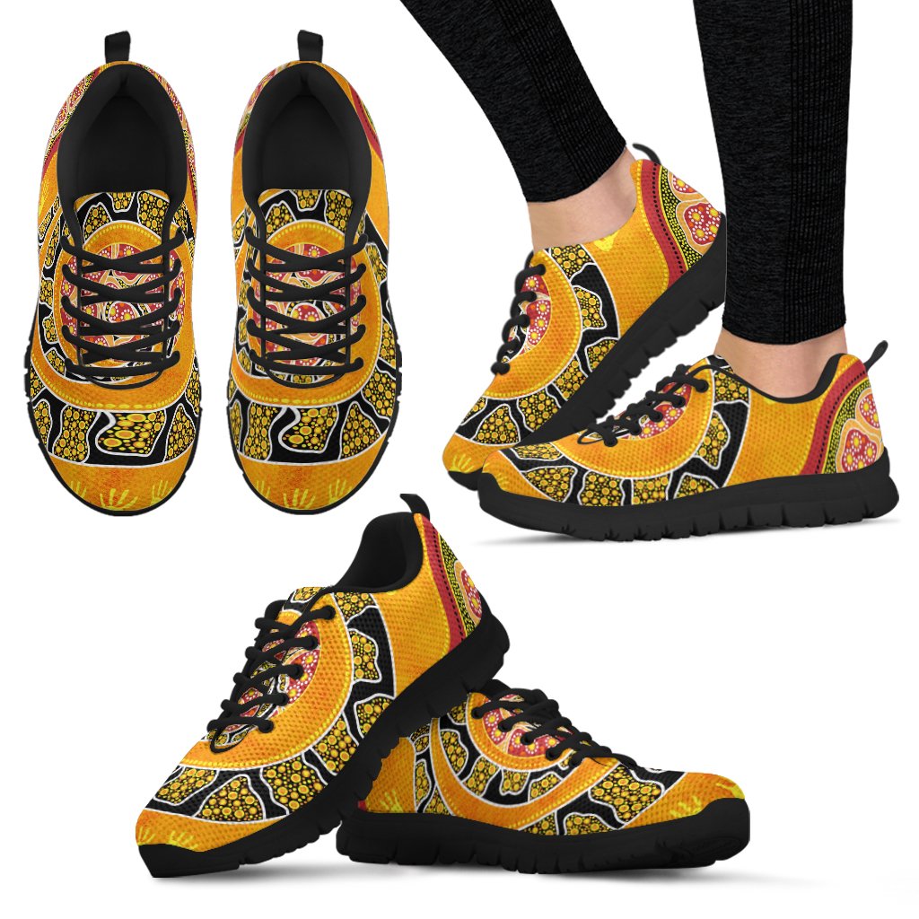 Sneakers - Aboriginal Unique Style Snake Orange Color 2021 - Vibe Hoodie Shop