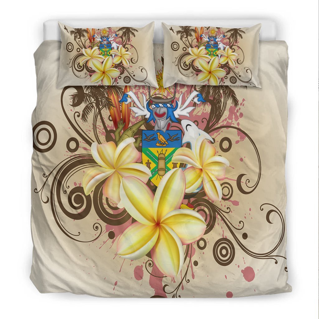 Solomon Islands Polynesian Bedding Set - Summer Tropical - Vibe Hoodie Shop