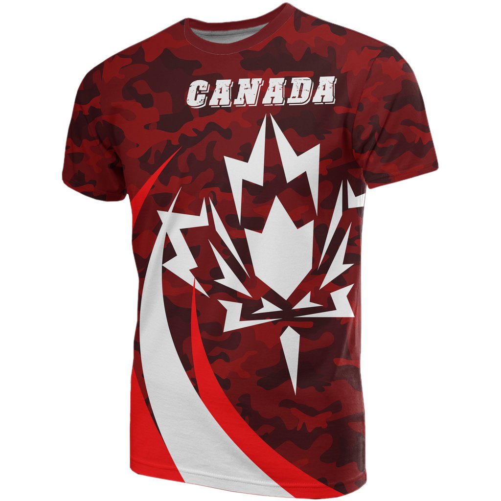 Canada - True North Strong And Free T shirt - Vibe Hoodie Shop