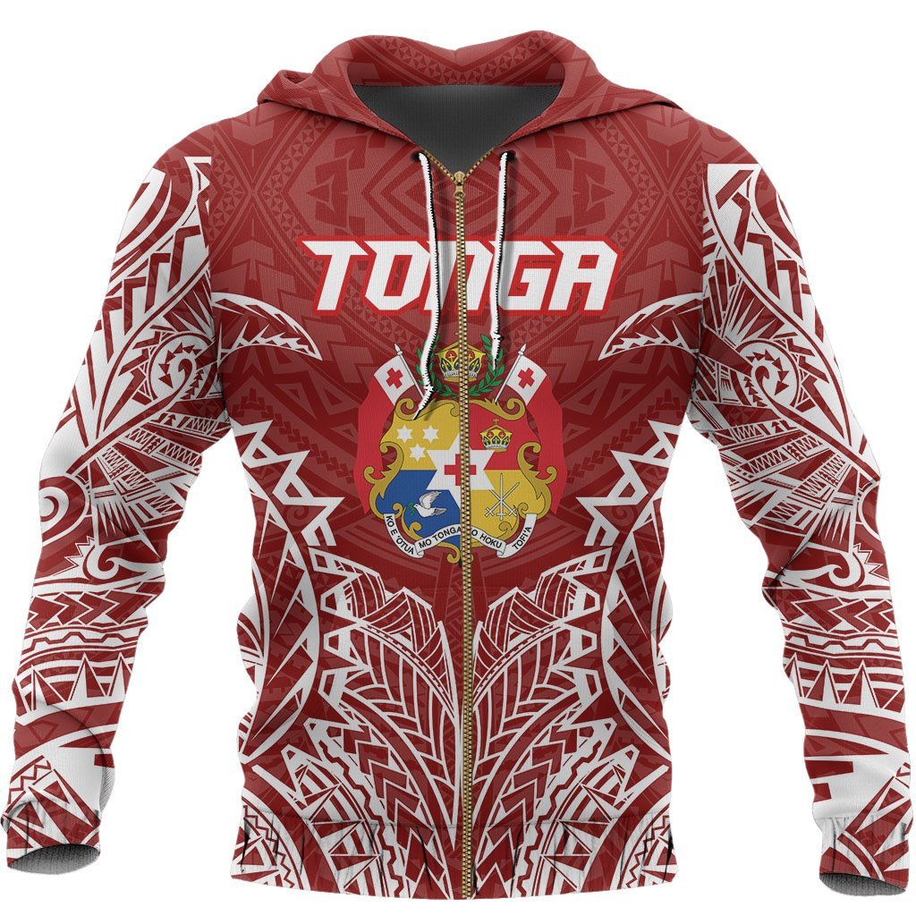 Tonga Premium Zipper Hoodie - Vibe Hoodie Shop