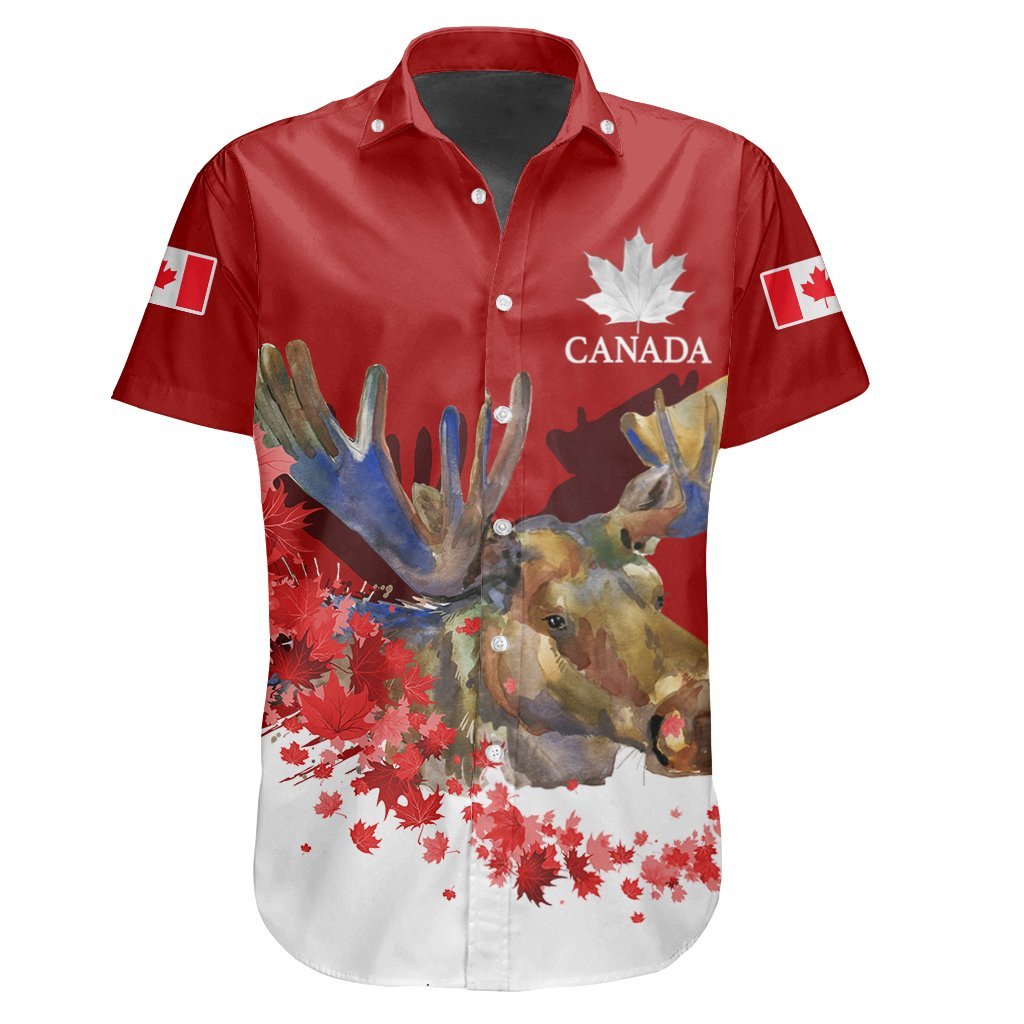 Canada Moose Maple Leaf Special ShorT shirt - Vibe Hoodie Shop