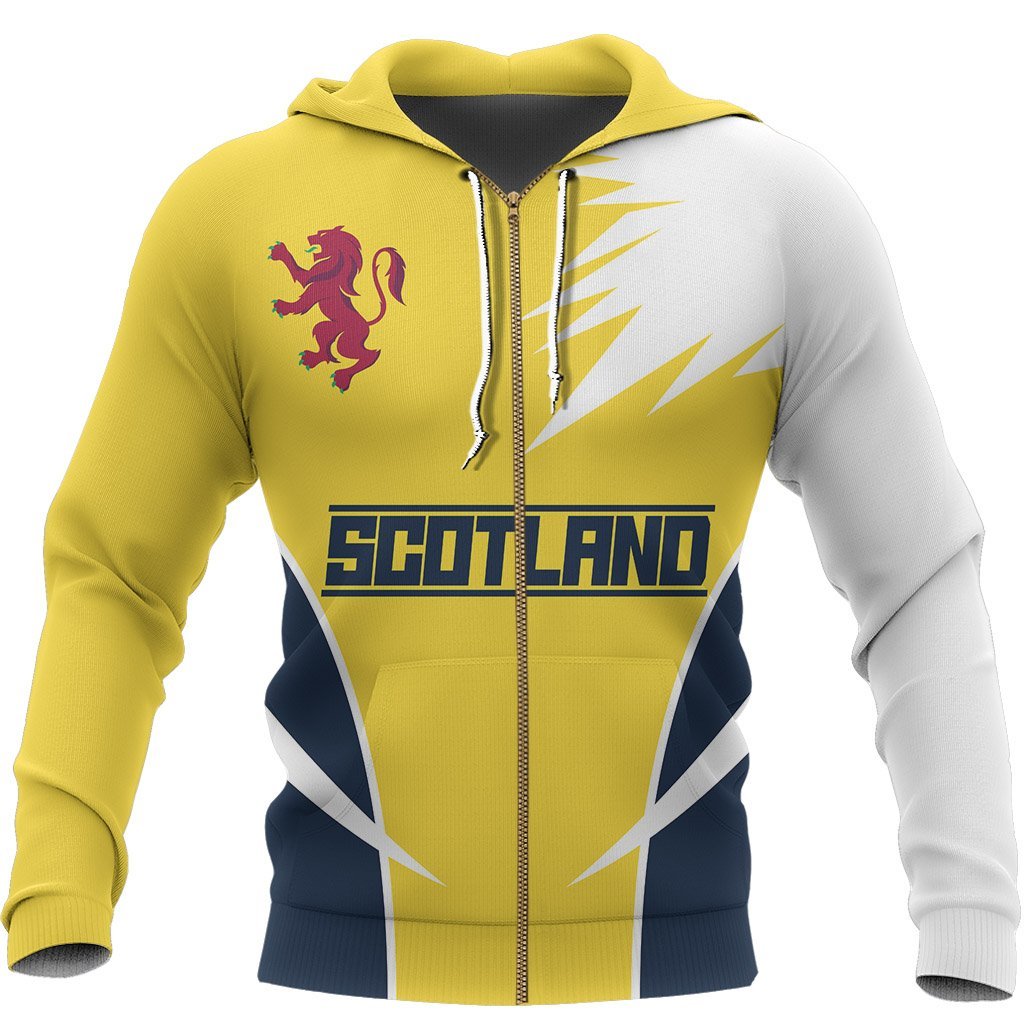 Scotland Active Special Zipper Hoodie - Vibe Hoodie Shop