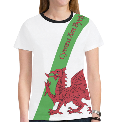 Wales T shirt - Cymru Am Byth - Vibe Hoodie Shop