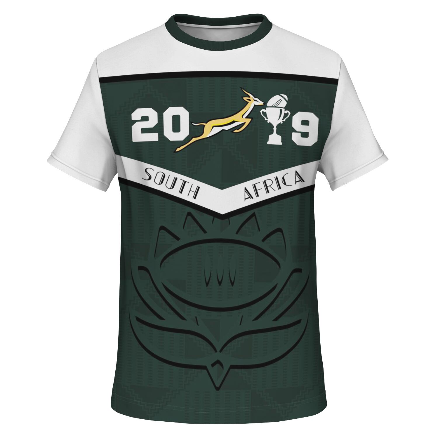 South Africa Springboks Champion 2019 T shirt - Vibe Hoodie Shop