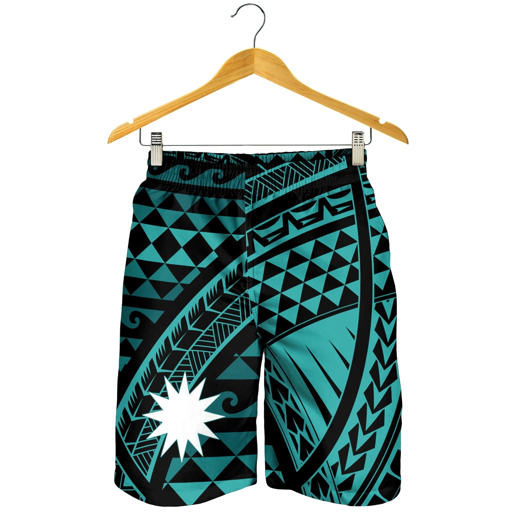 Nauru Men's Short - Tribal Seamless Pattern - Vibe Hoodie Shop