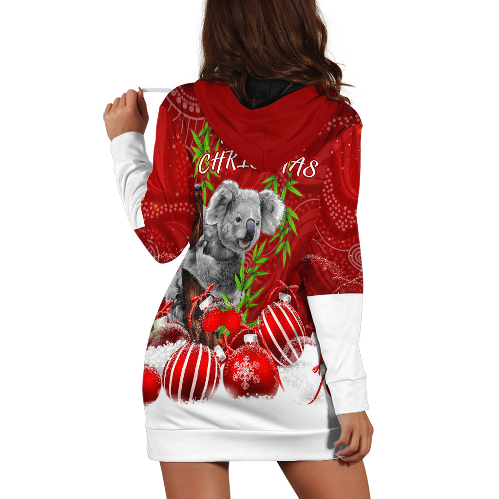 Australia Koala Aboriginal Hoodie Dress Merry Christmas - Vibe Hoodie Shop