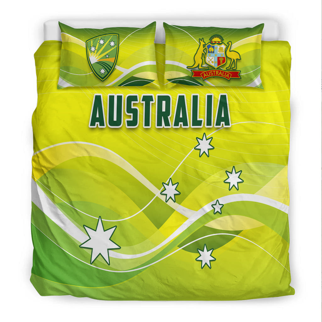 Cricket Australia Bedding Set Simple Style - Vibe Hoodie Shop