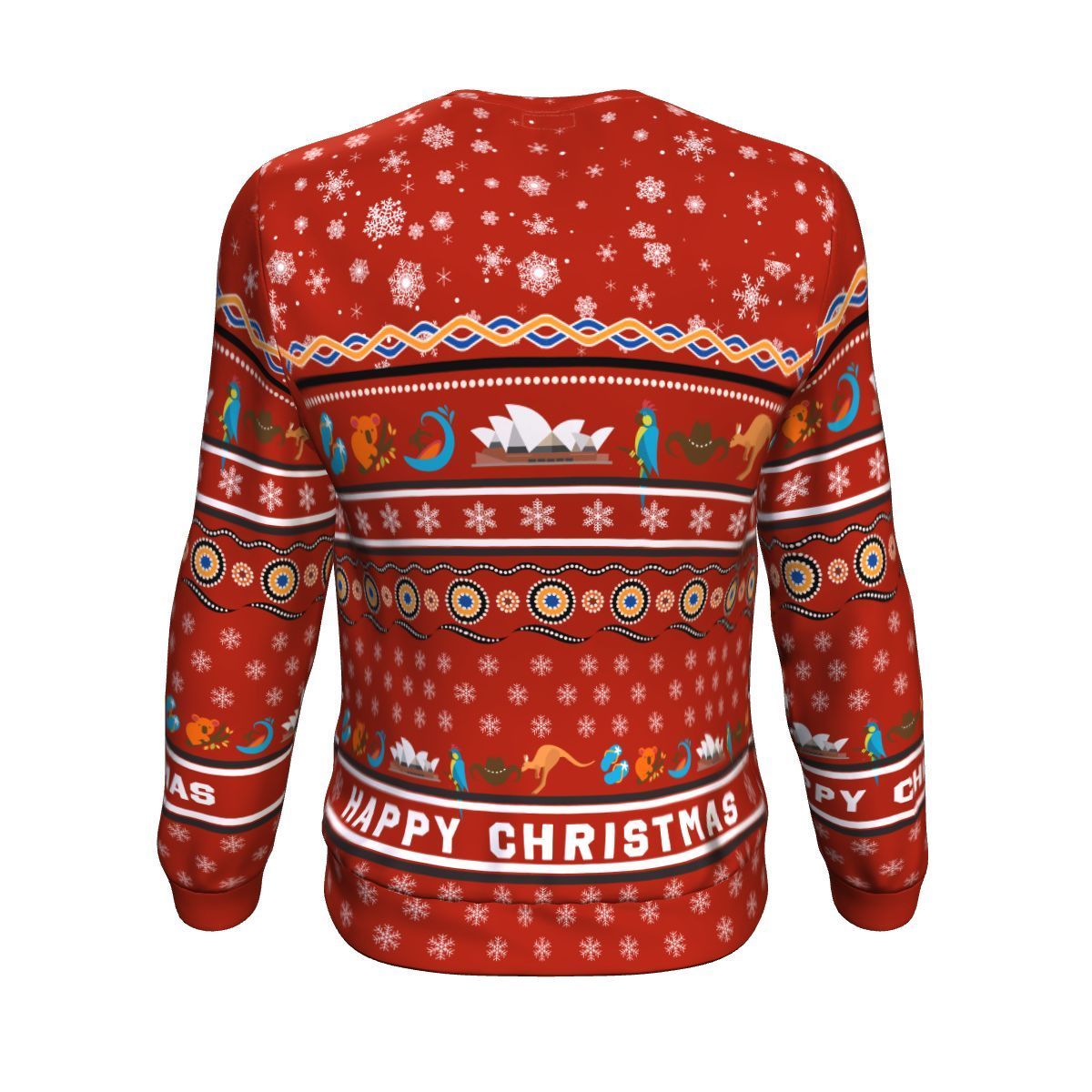 Christmas Australia Sweater - Kangaroo Shirt Merry Christmas - KID