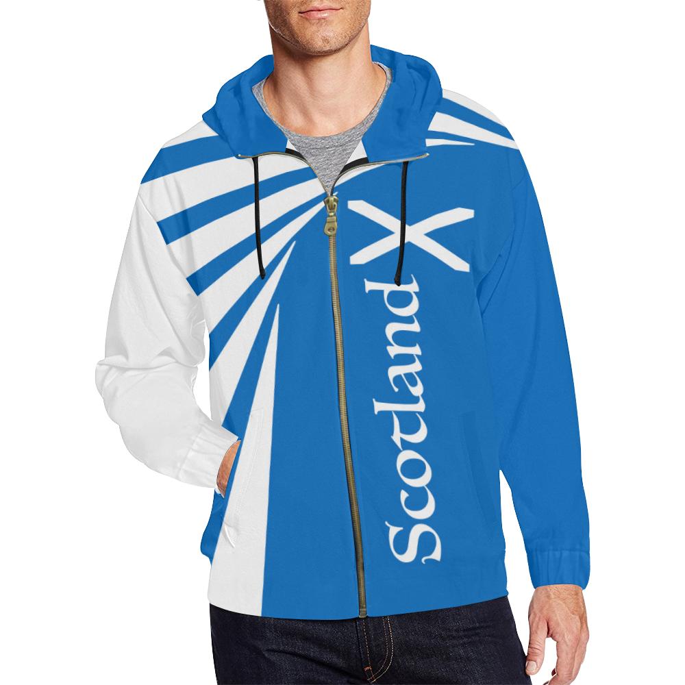 Scotland Zip - Up Hoodie - Tornado Version - Vibe Hoodie Shop