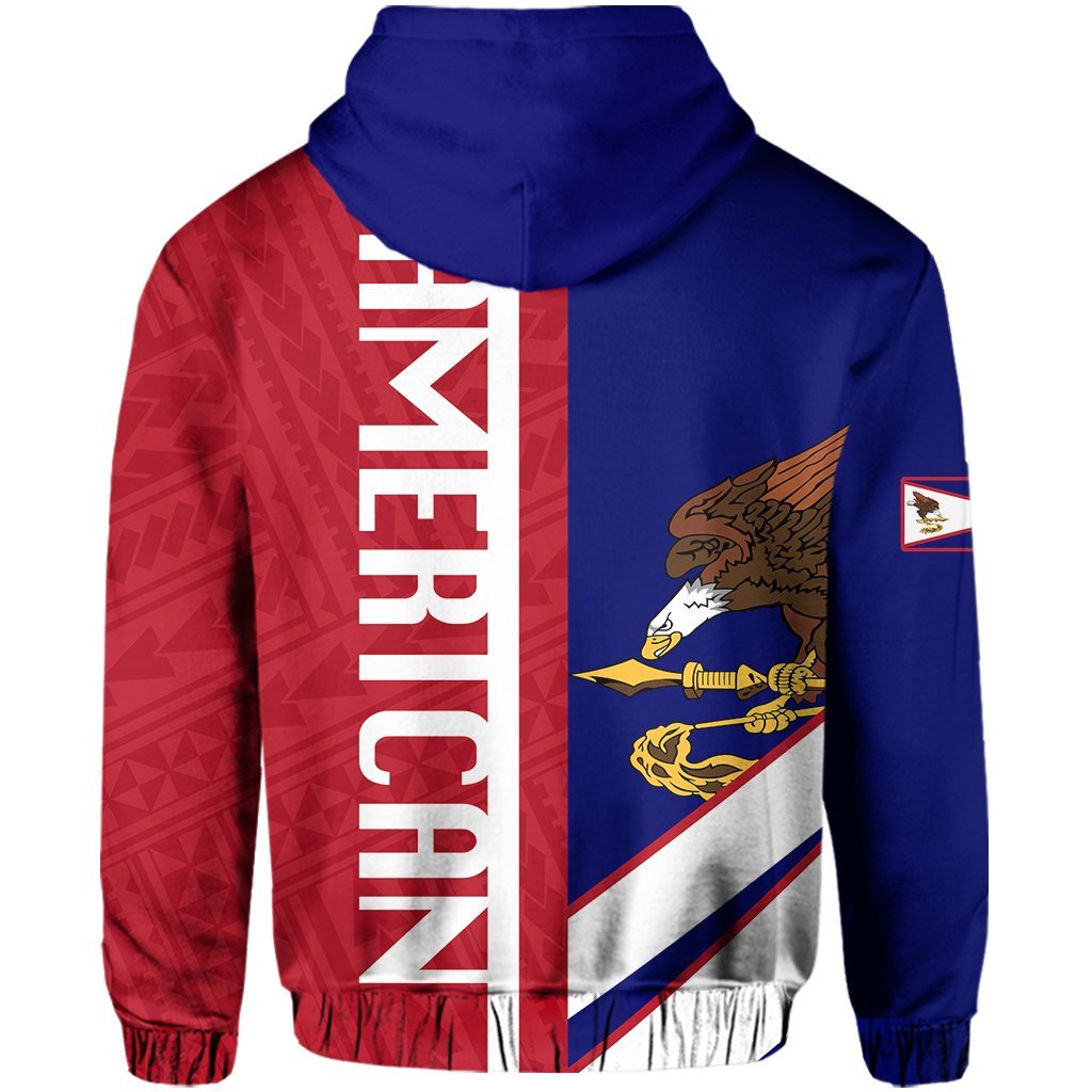 American Samoa Zip Hoodie - Half Concept - Vibe Hoodie Shop