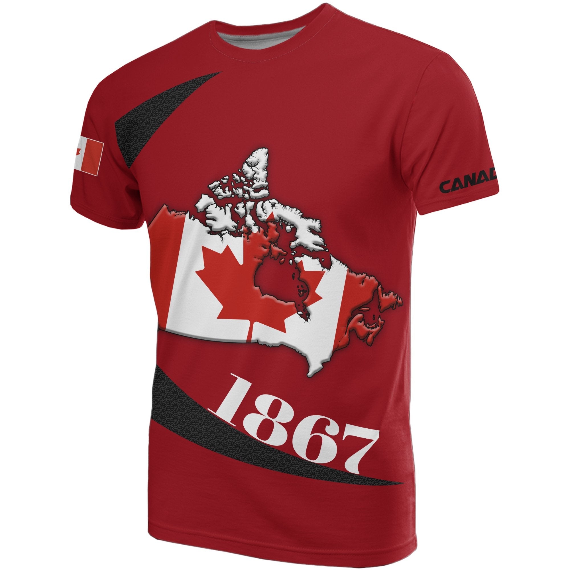 Canada Day 1867 T shirt - Vibe Hoodie Shop