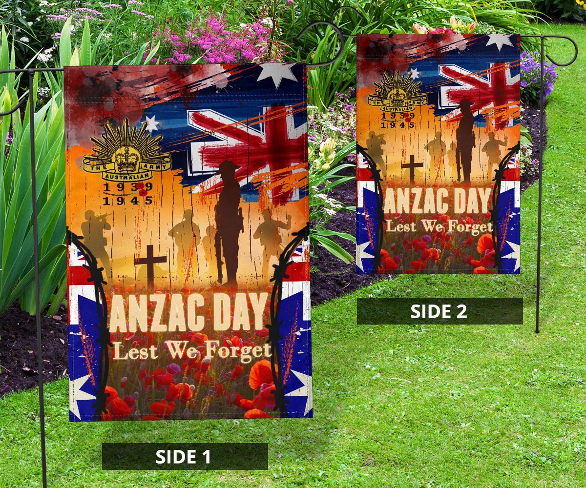 Australia ANZAC Day 2021 Flag - ANZAC Day Commemoration 1939 - 1945 - Vibe Hoodie Shop