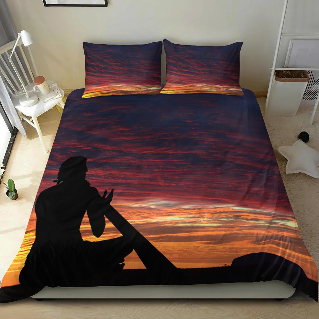 Australia Bedding Set - Uluru Sky View 2021 - Vibe Hoodie Shop