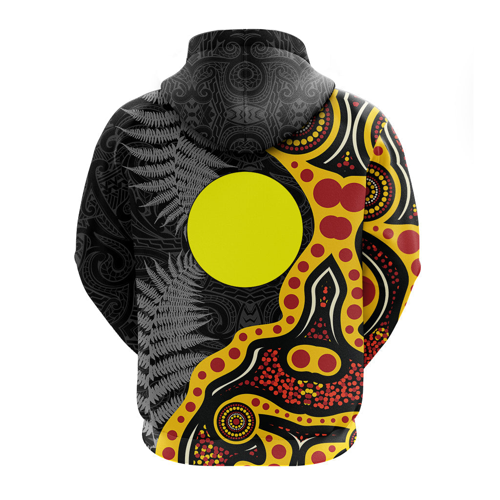 New Zealand Maori Combine Australia Aboriginal Hoodie - LT12 - Vibe Hoodie Shop