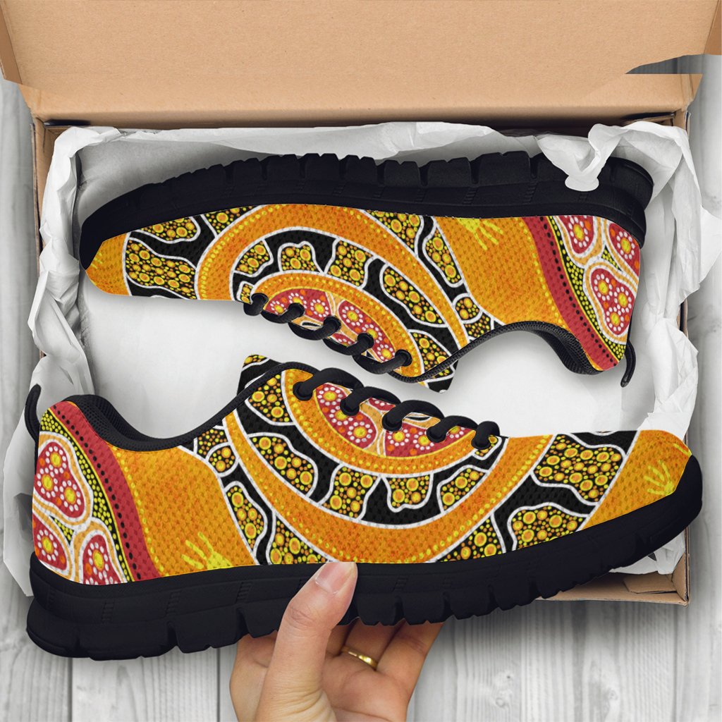 Sneakers - Aboriginal Unique Style Snake Orange Color 2021 - Vibe Hoodie Shop