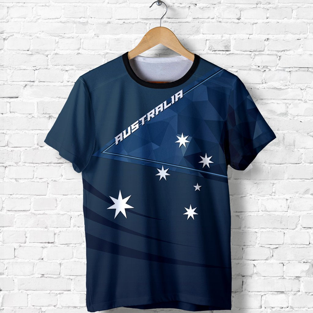 T shirt - Southern Cross Australia T shirt Polygon - Unisex - Vibe Hoodie Shop