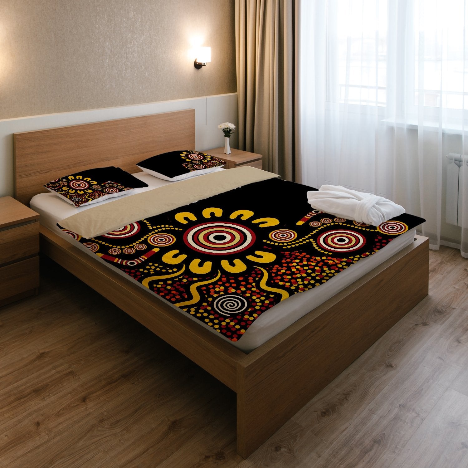 Australia NAIDOC Week Bedding Set - NAIDOC Week 2021 - Heal Country - Vibe Hoodie Shop