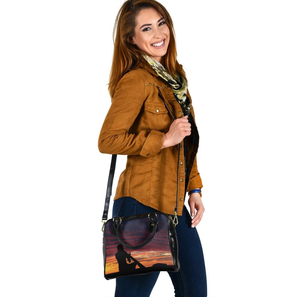 Australia Shoulder Handbag - Uluru Sky View 2021 - Vibe Hoodie Shop