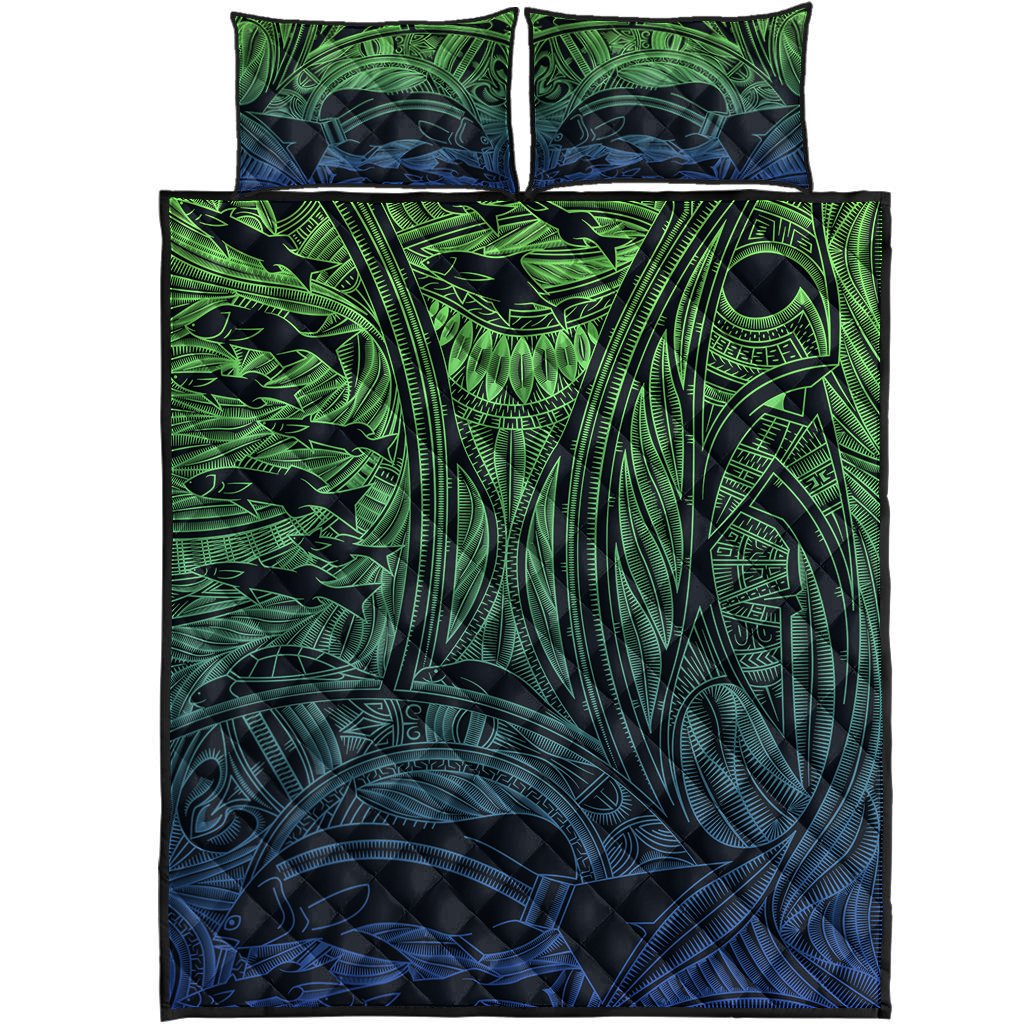 Torres Strait Islanders Quilt Bed Set - Ocean Art - Vibe Hoodie Shop